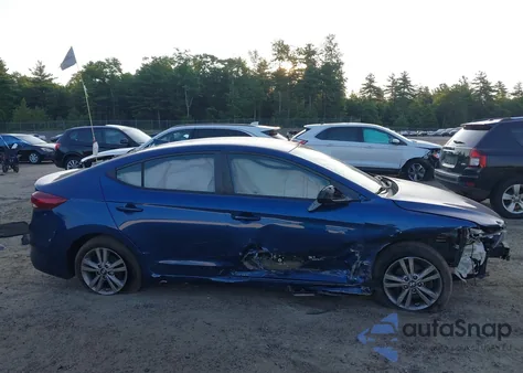 2017 Hyundai Elantra Se из США, поврежденный, VIN 5NPD84LF6HH189754